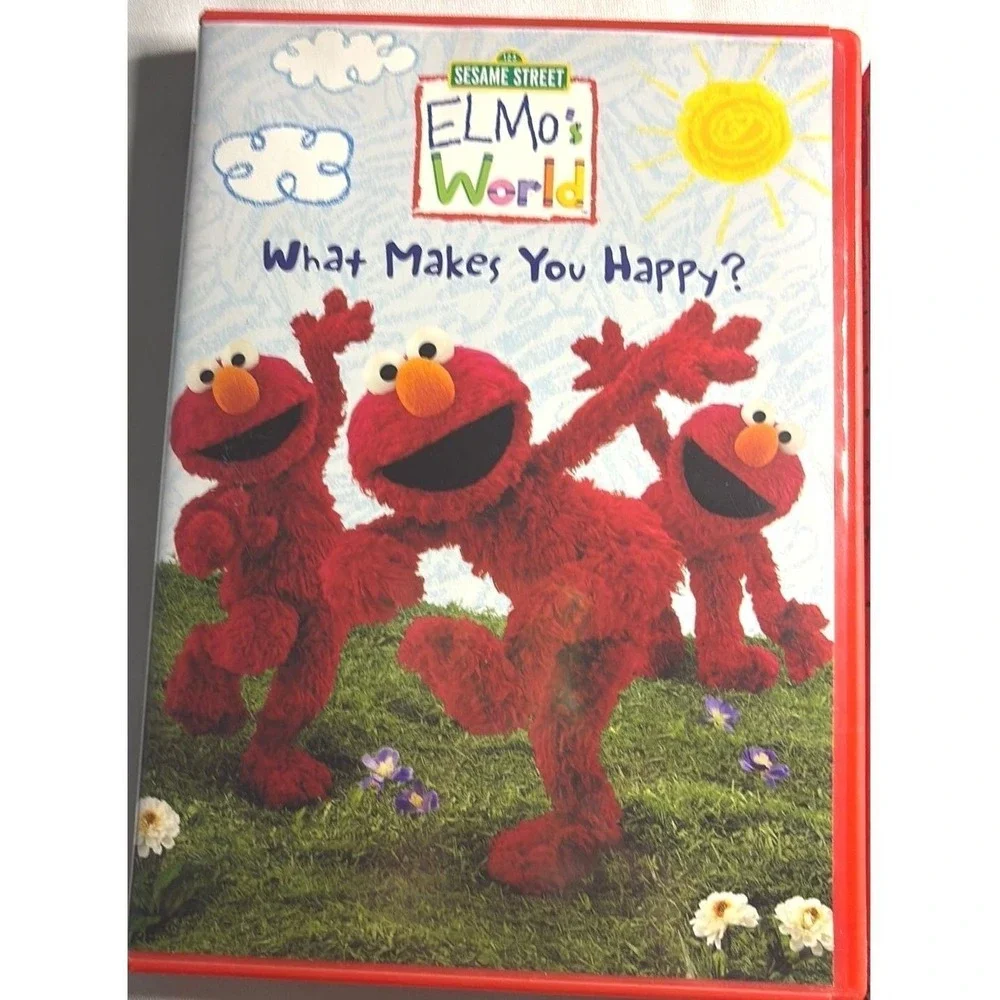 2006- BUNDLE ELMO'S WORLD CD'S-2 DVD'S